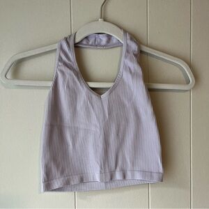 ✨FREE✨ Ribbed Halter Top